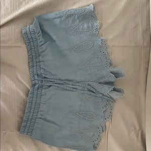 Chambray shorts